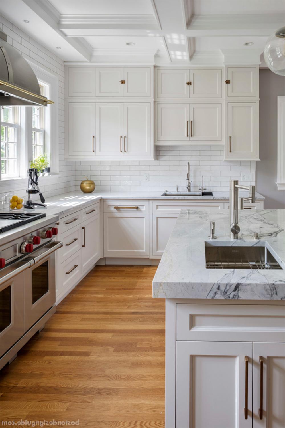 波士顿高端家庭厨房的改造