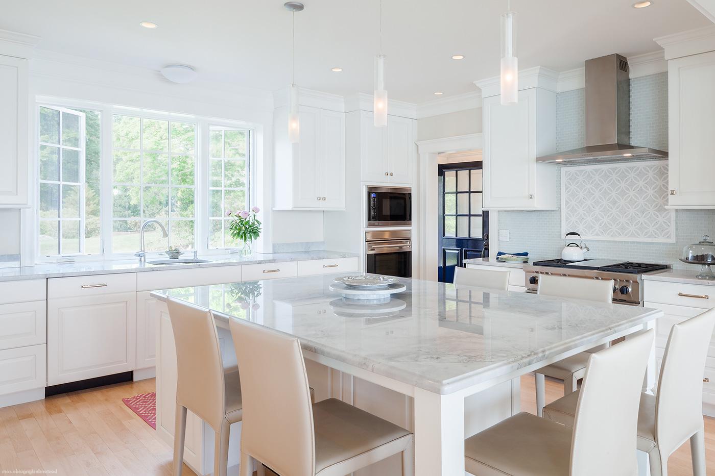 What white paint to use in high-end kitchen